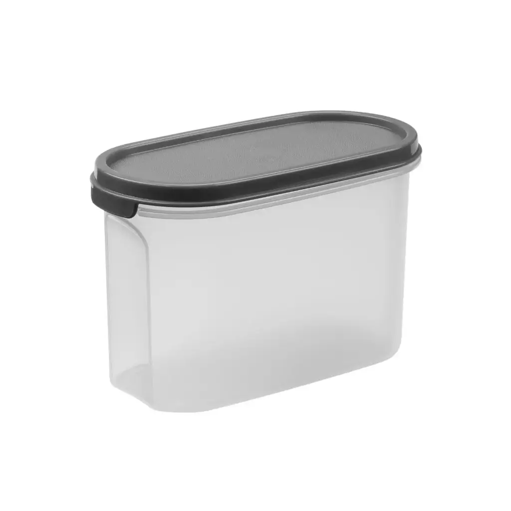 [HDBPS1100] 1.1L Dry Food Container w/Black Lid Pk1