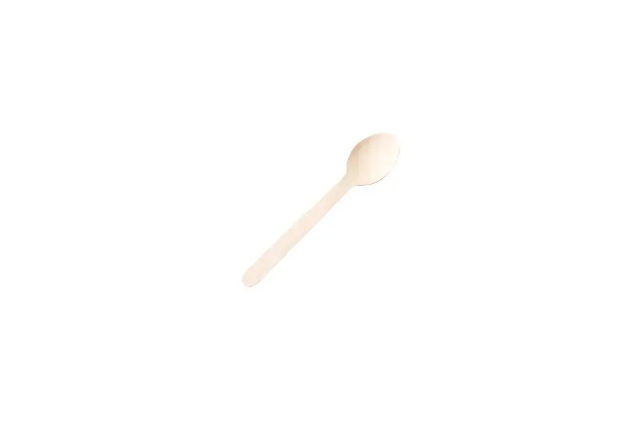 [WDTEASPOON24] 110mm FSC Wood Teaspoon Pk24