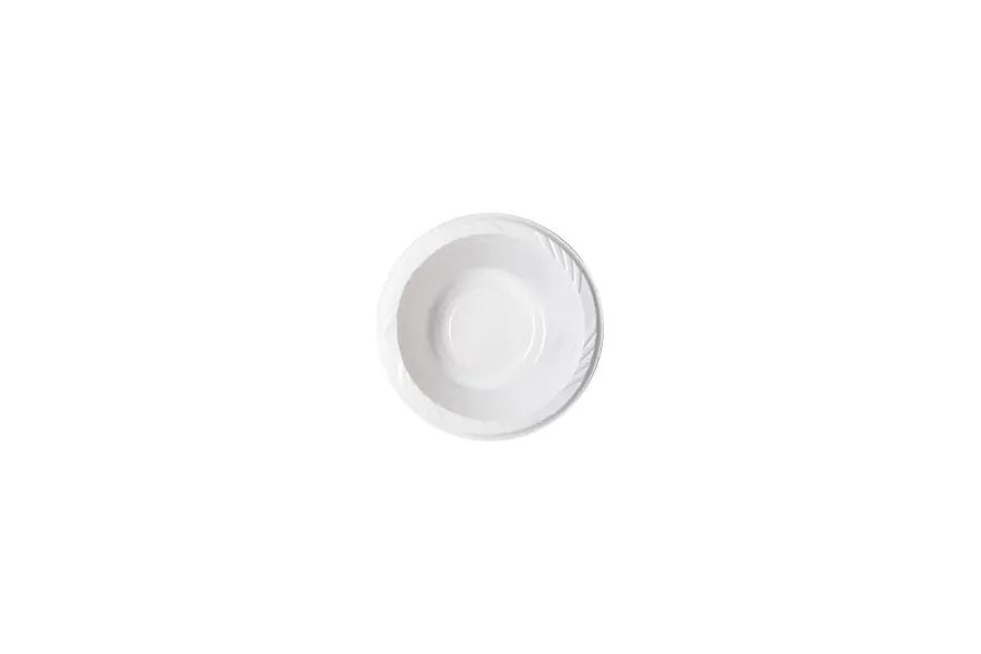 120mm White Nut Bowl Pk25