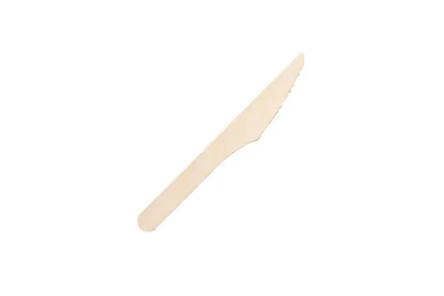 165mm FSC Wood Knife Pk24