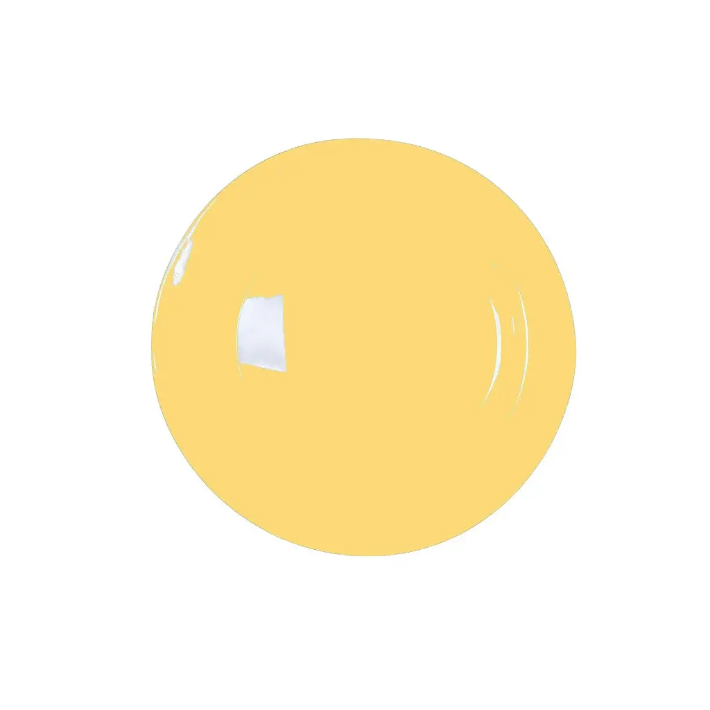 180mm Reusable Snack Plate Pastel Yellow Pk10