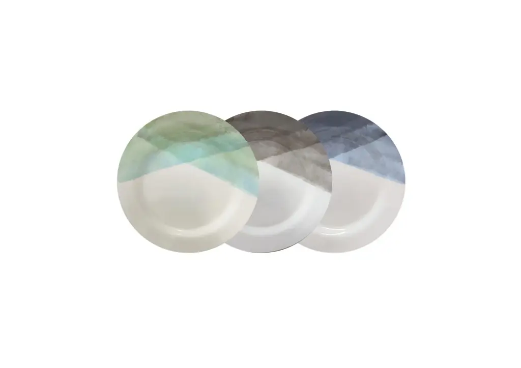 195mm Melamine Snack Plate Pk1