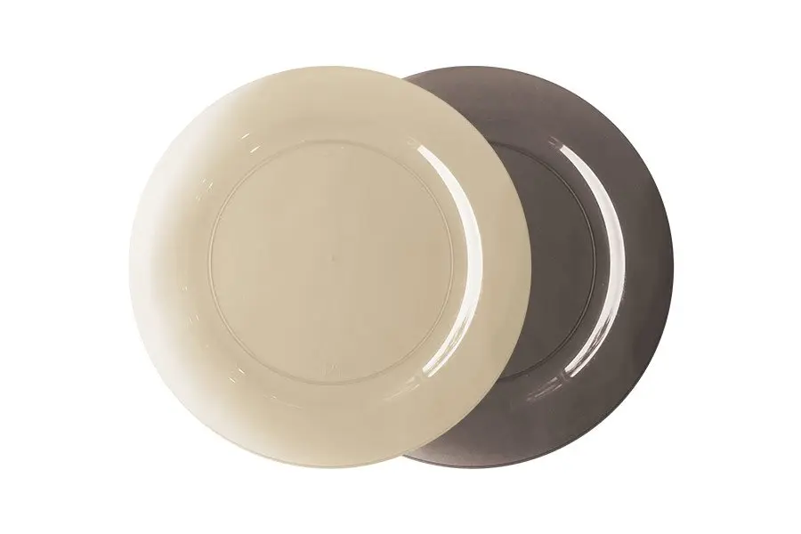 [REC910] 230mm Reusable Dinner Plate Colour Pk10