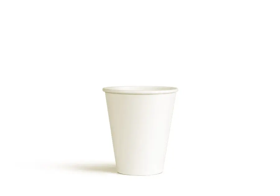 250mL FSC PLA White Paper Cup Pk15