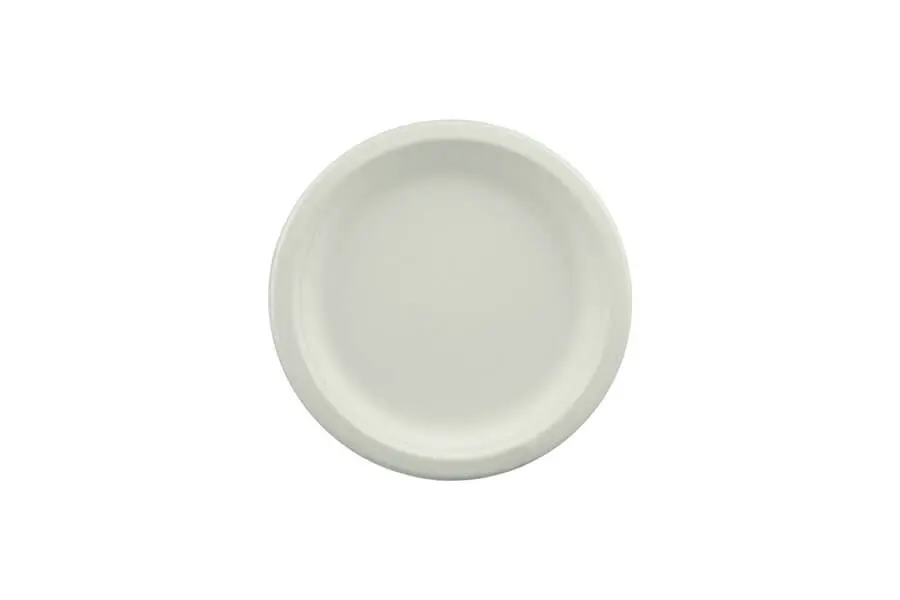 [SG1025] 250mm Earth Sugar Cane Plate Pk25