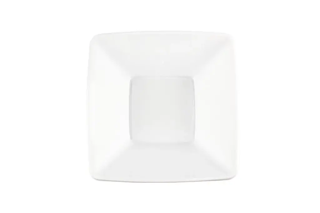 275mm White Square Bowl Pk2