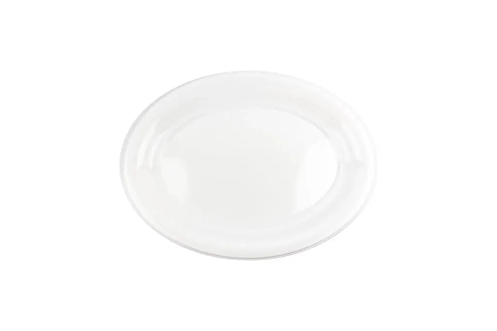 275mm x 390mm White Oval Tray Pk3
