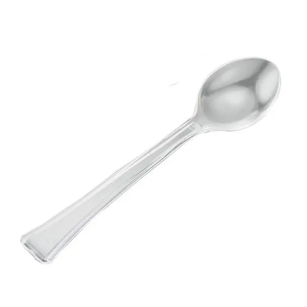 [JU1011] Clear Mini Spoon Pk40
