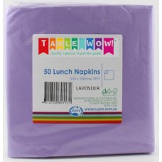 [380113.0] Lavender Lunch Napkin 33X33cm 2ply P50