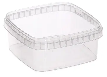 [TES128500] Tamper Evident Container – Square 500ml (128mm)