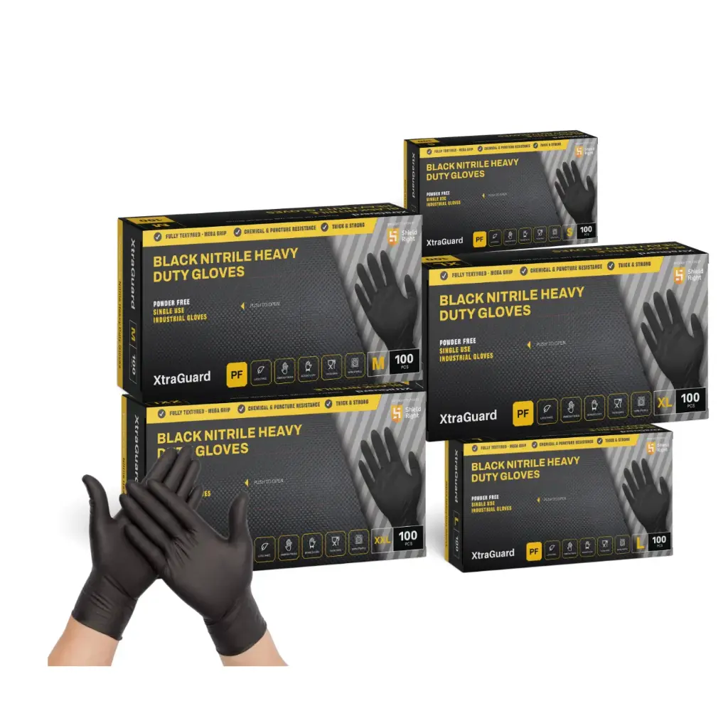 Black Nitrile PF Double-Extra-Large
