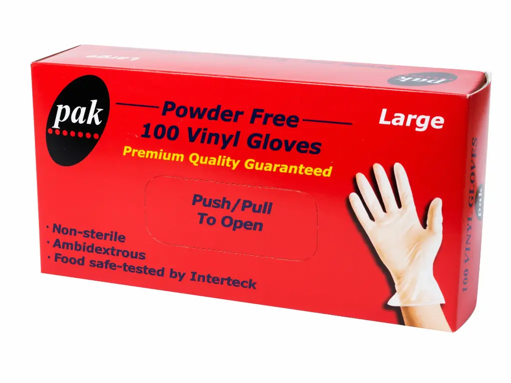 PAK VINYL CLEAR P/FREE - LARGE