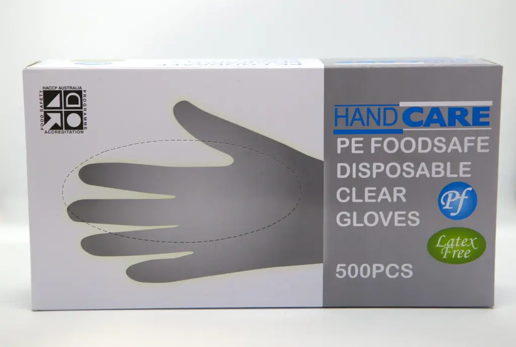 HandCare LDPE Gloves Clear - Large