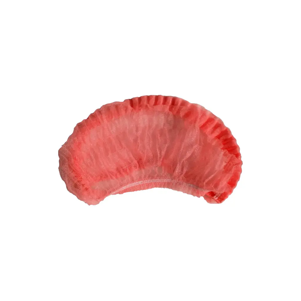 [402CAPR] SC Non-Woven Bouffant Red 21