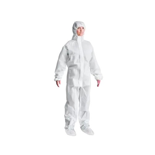 [3701DCPPW-XL] Disp Coverall PP WHITE XL