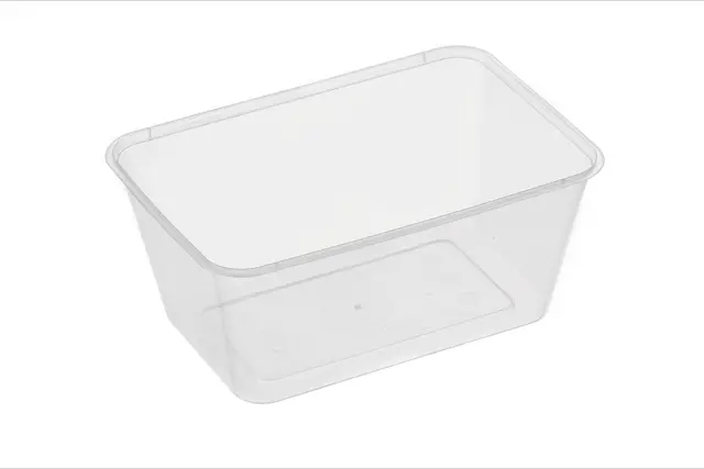 G1000ml Rectangular Container Natural