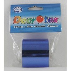 MET.RIBBON 50MMX30M BLUE