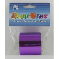 MET.RIBBON 50MMX30M PURPLE