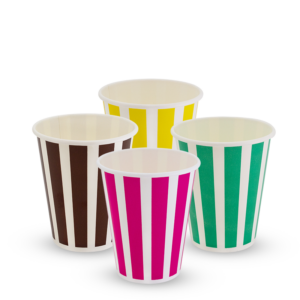 [CSCC12] 12oz Candy Stripe Paper Cold Cup