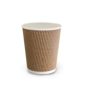 [12TWC-NB] 12oz Triple Wall Hot Cup - Brown