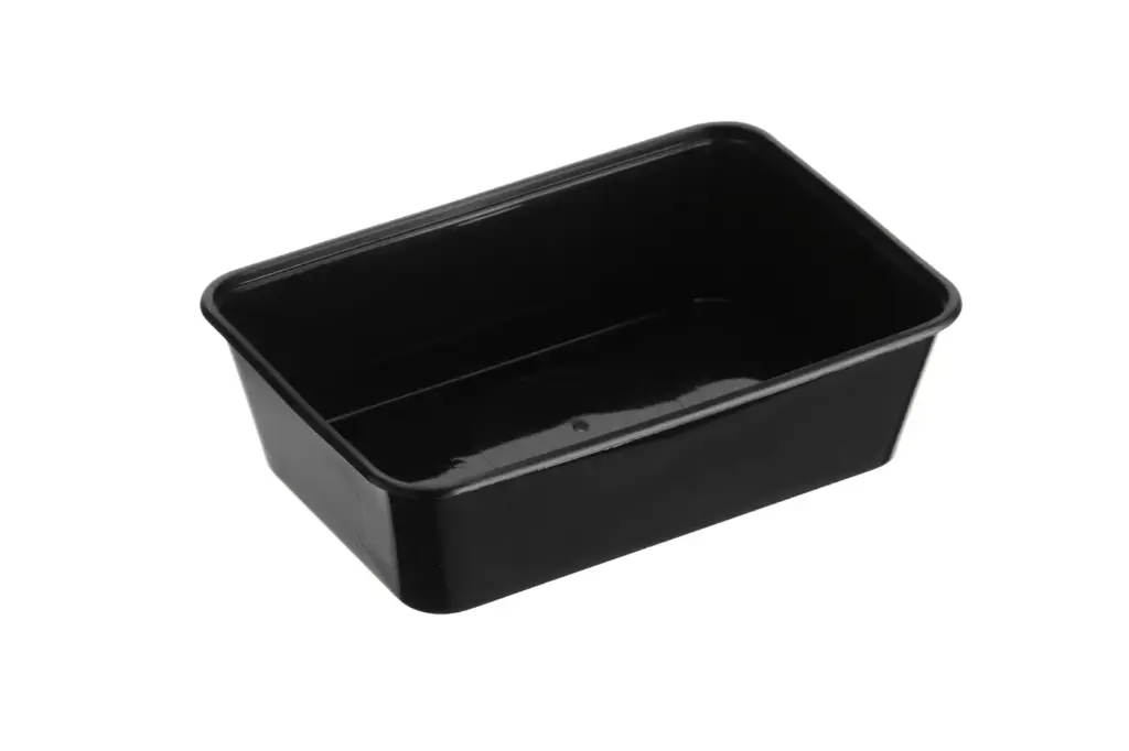 [REG650B] G650ml Rectangular Container Black