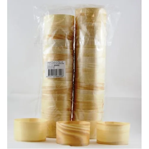Wooden Cups 5.5x3.5cm Pack 50