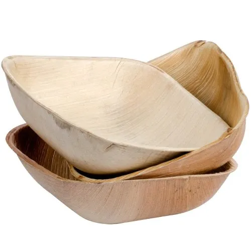 PALMLEAF SQ. BOWL 5" P10x10