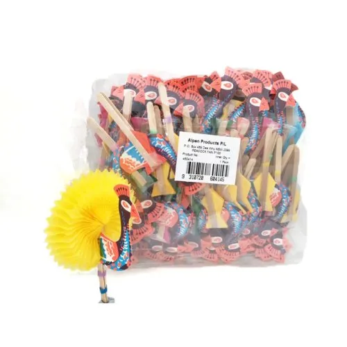 PEACOCK FAN 7cm Bag 100