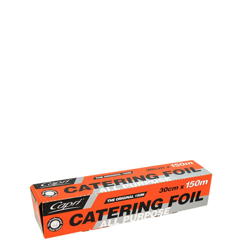 [C-APF30] Aluminium Foil All Purpose Dispenser Silver 30cm x 150m