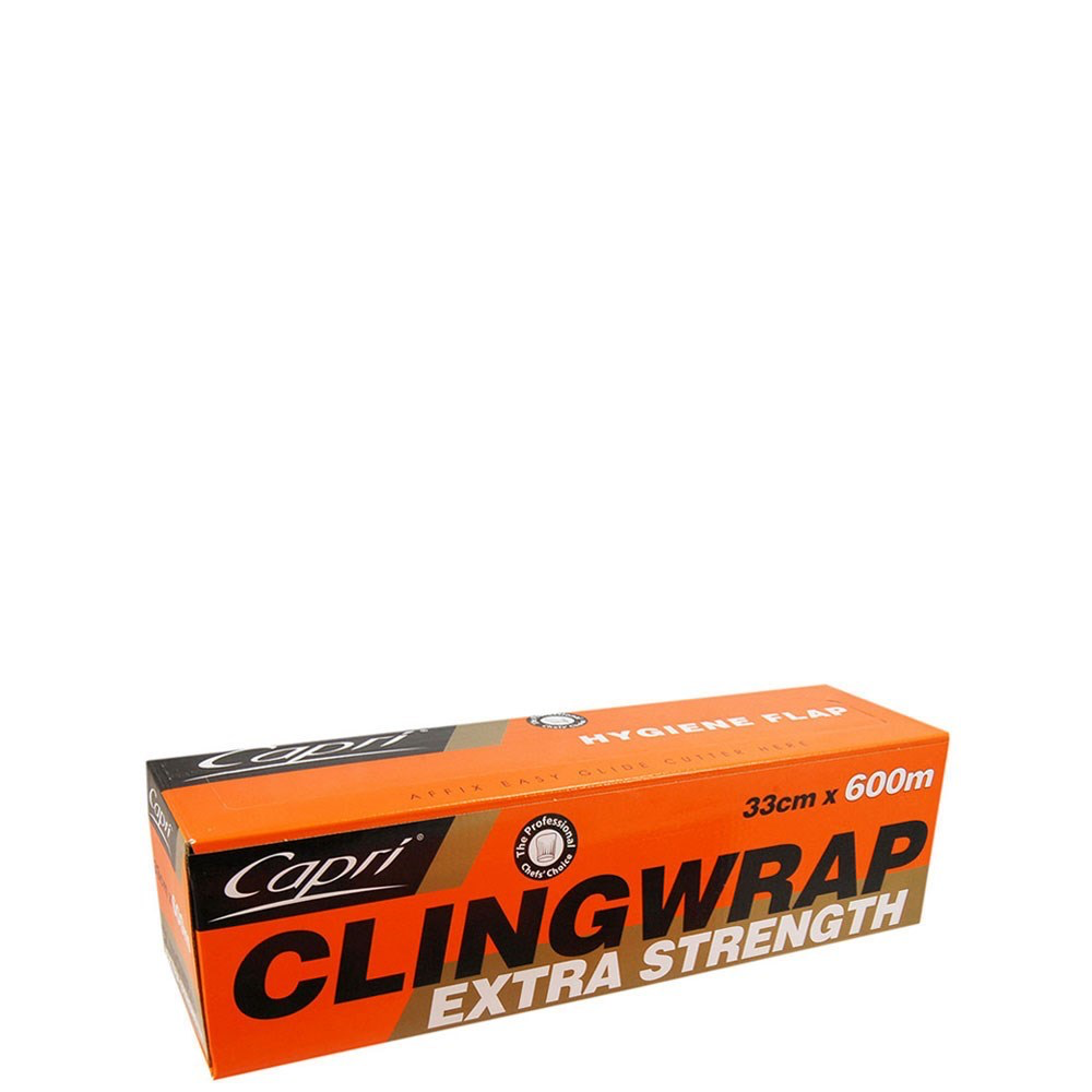 [C-CW33D] Clingwrap In Dispenser Clear 33cm x 600m