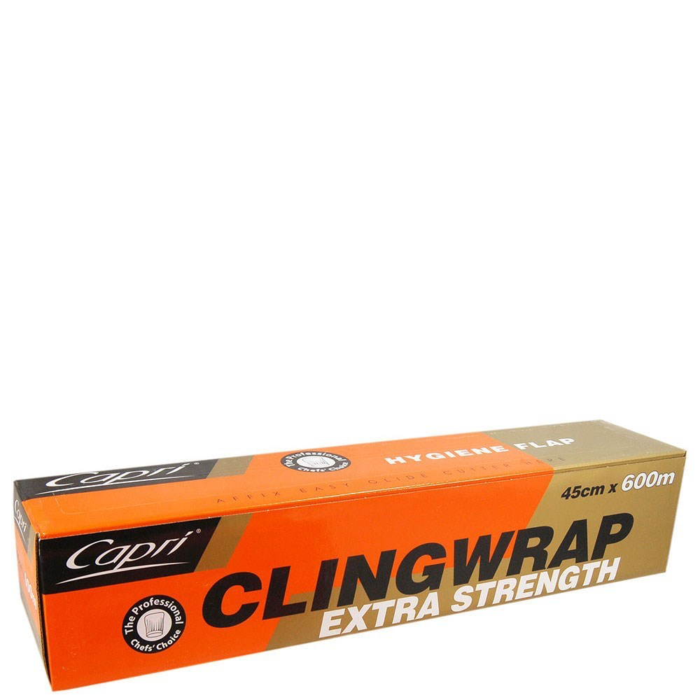 [C-CW45D] Clingwrap In Dispenser Clear 45cm x 600m