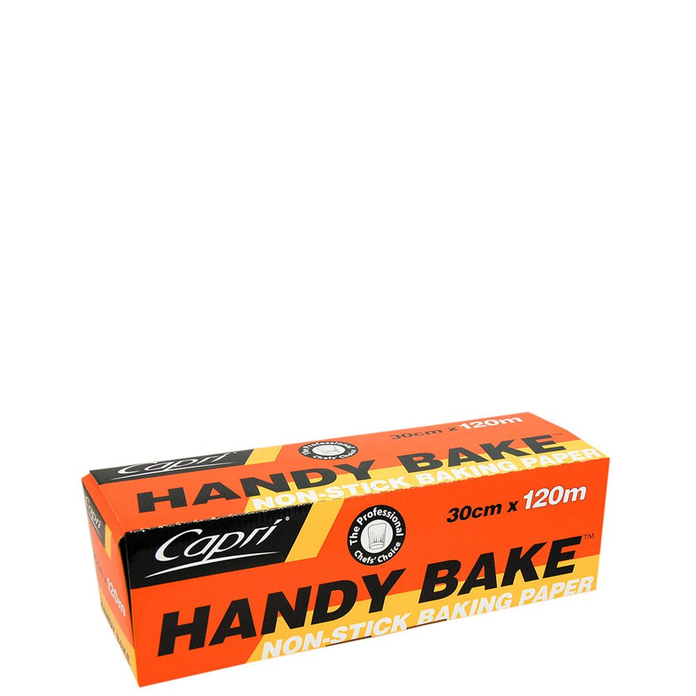 [C-HB30120] Silicone Baking Paper Handy Bake Roll White 30cm x 120m