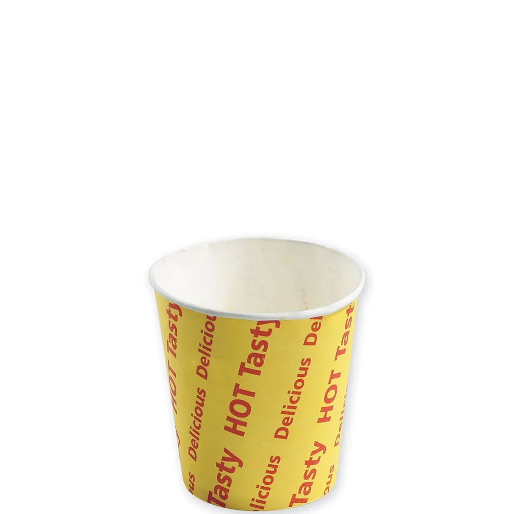 Chip Cup Tasty Hot Delicious Multi Colour Large 12oz