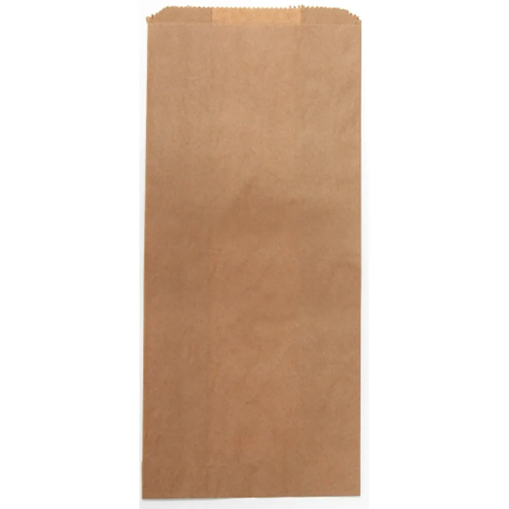 Paper Bag 2 Wine Bottle High Wet Strength Brown 370x165x85mm