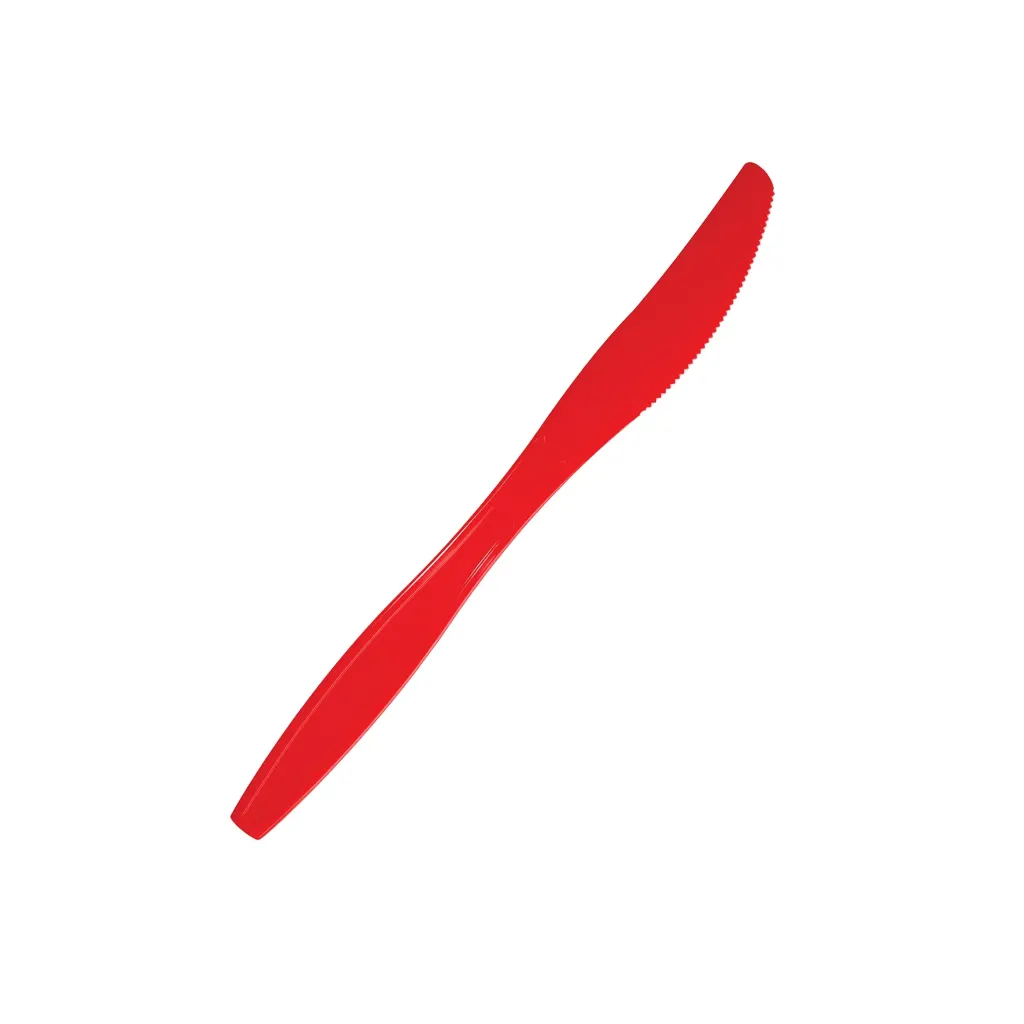 [RERKNIFE20] Reusable Heavy Duty Knife Red Pk20