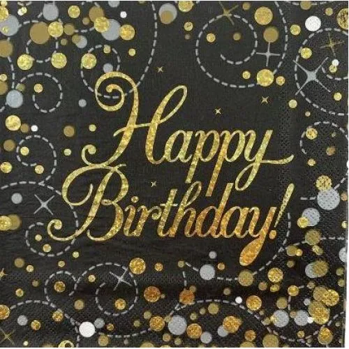 [OT635920] SPARKFIZZ BLKGLD NAPK HBD P16