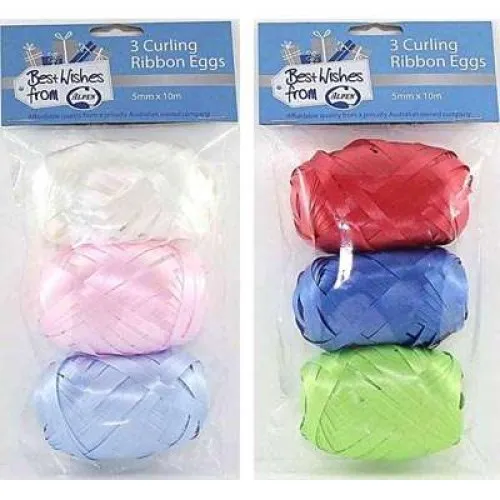 [205180] RIBBON CURL EGG P3 10M