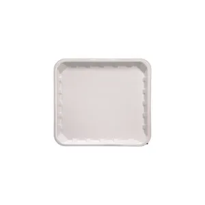 [IKONWS87] IKON™ FOAM TRAY 8x7" 15mm WHITE SHALLOW