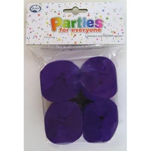 STREAMER P4 PURPLE CREPE