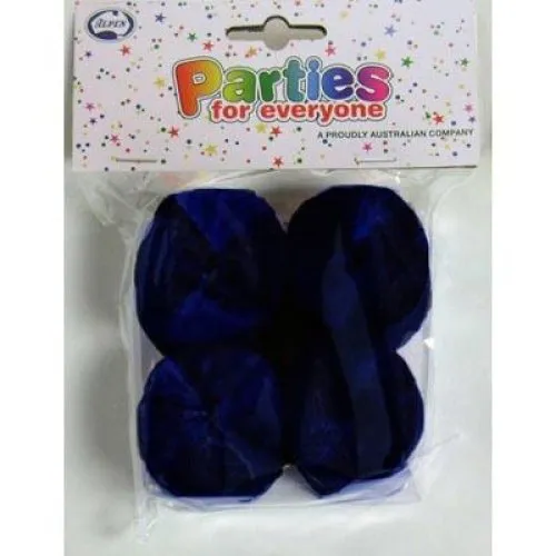 STREAMER P4 NAVY BLUE CREPE