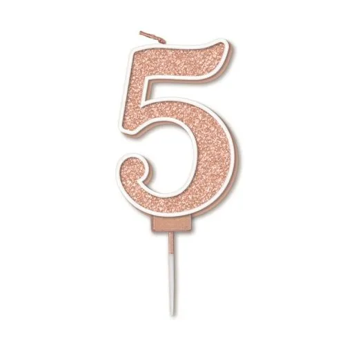 CANDLE SPARK.FIZZ #5 R.GOLD P1