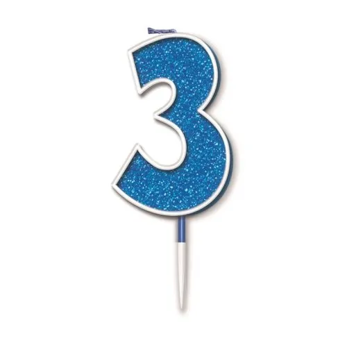 [OT656338] CANDLE GLITTER #3 BLUE P1