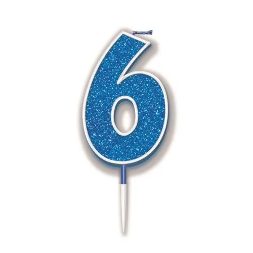 [OT656369] CANDLE GLITTER #6 BLUE P1