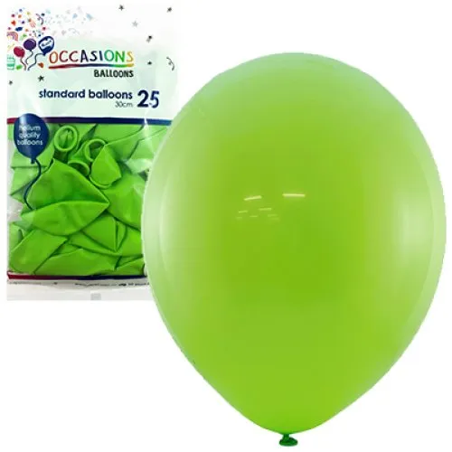 [203113] BALLOON STD P25 30CM LIME