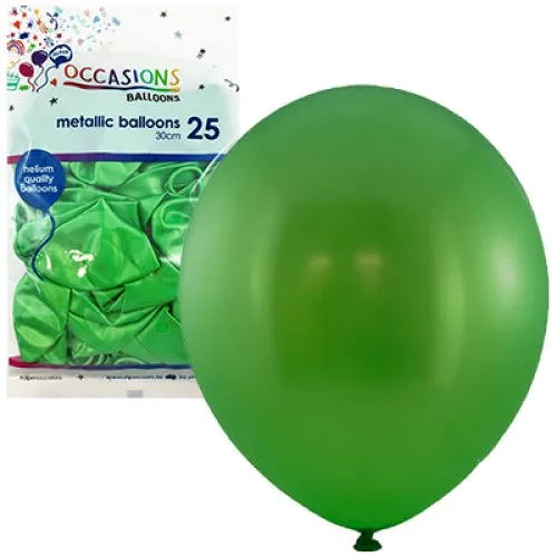 [203143] BALLOON MET P25 30CM LIME