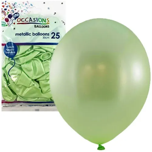 [203154] BALLOON MET P25 30CM MINT