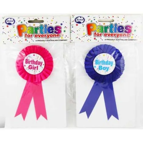 [203702] BIRTHDAY BADGE ASSTD BOY&GIRL