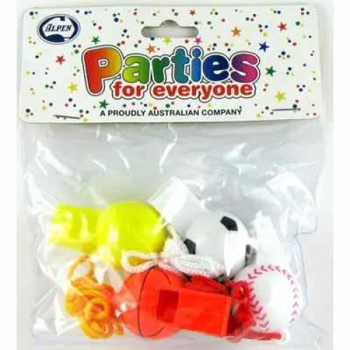 [203739] SPORTS WHISTLES on Keyring P4