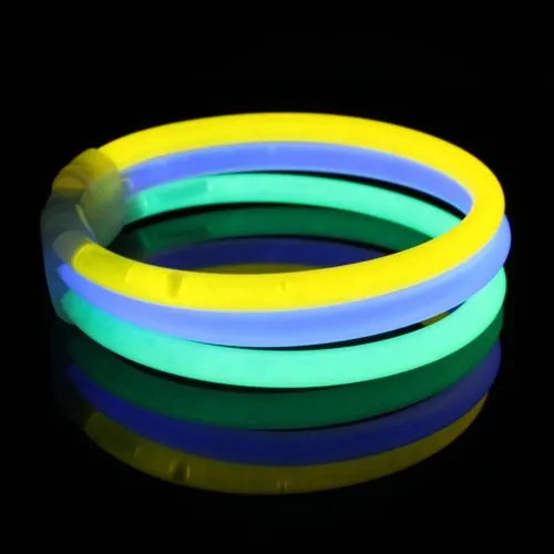 [251622] GLOW 8" TRI-COLOUR BRACELET P1