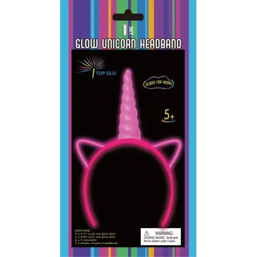 [251624] GLOW UNICORN HEADBAND P1